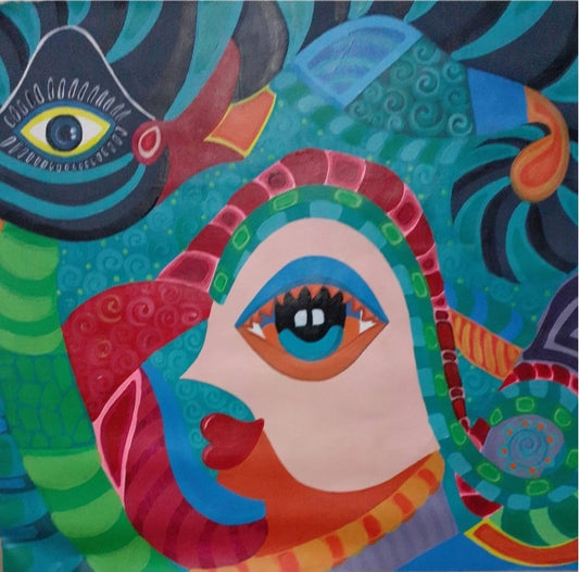 Érisa e seu pet Pock