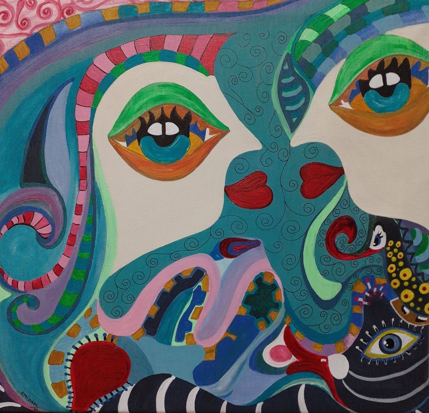 EVA . da série Rouge Lips