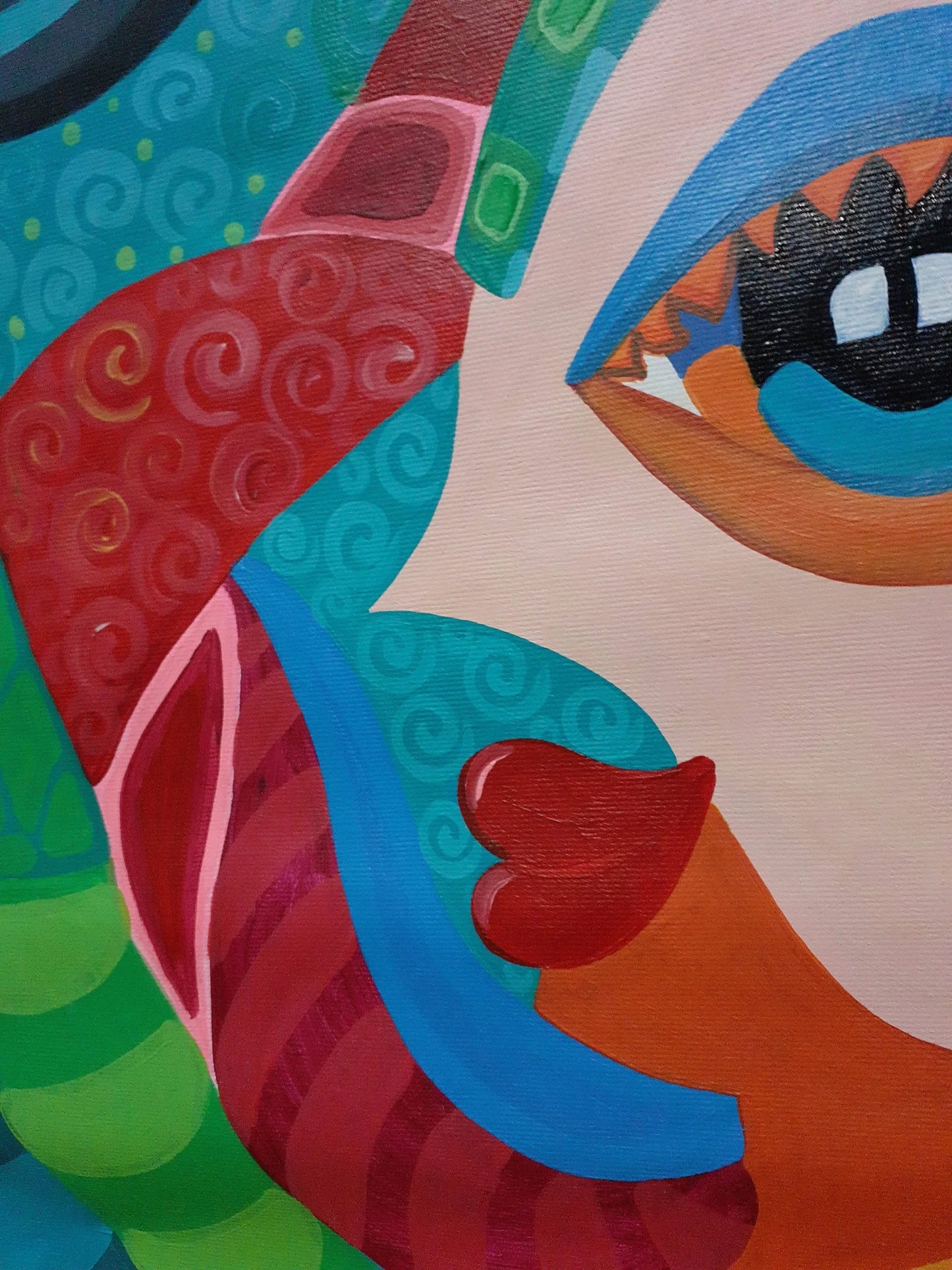 Érisa e seu pet Pock