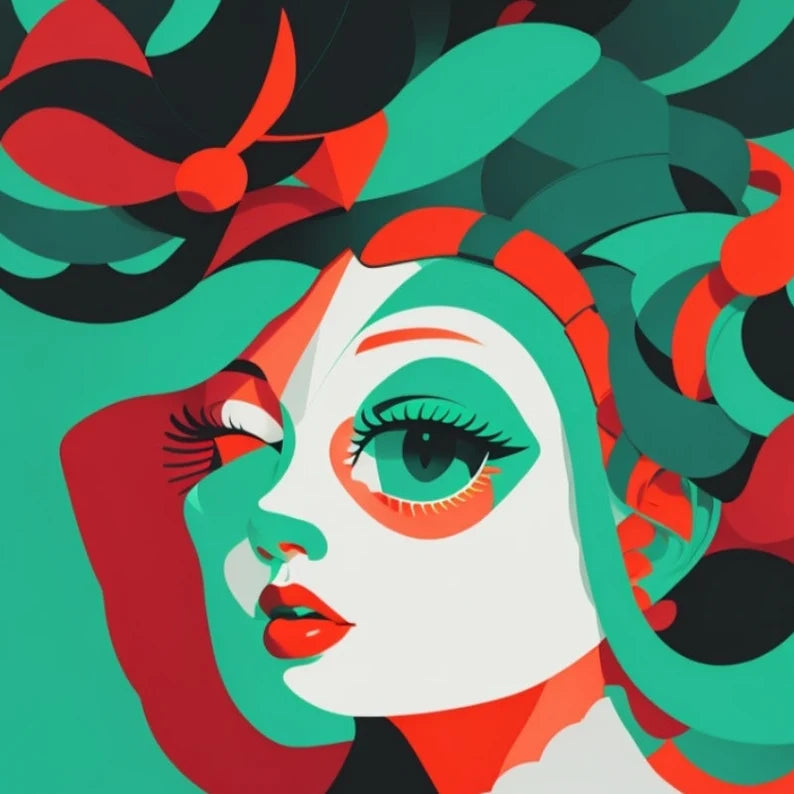 Pôster VEICKAN IN HER ESSENCE THE NATURE OF WOMAN 2023