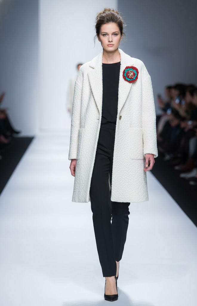 KAHLO - Aplique de flores em Crochê